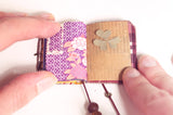 OOAK Miniature JUNK JOURNAL, Tiny Rustic Notebook for Dolls, Bjd Prop