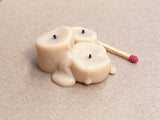 Miniature Fake Candles for BJD, 1/3 and 1/4 scale, Halloween Doll Roombox