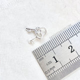 Dollhouse KEYRING, Miniature Silver Keys for 1/12 Scale Dollhouses and Dolls