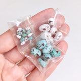 Miniature EGGS 6 PCS SET, Dummy Eggs, Doll Props, Dollhouse Food, Mini Food for BJD, Blythe, American Girl