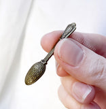 Bronze SPOON for 1/4 Scale dolls, MSD, Minifee, Miniature Cutlery for BJD