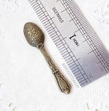Bronze SPOON for 1/4 Scale dolls, MSD, Minifee, Miniature Cutlery for BJD