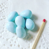 1/4 scale blue eggs