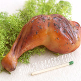 miniature chicken leg in 1/3 scale