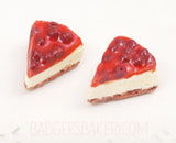 cherry cheesecake earrings