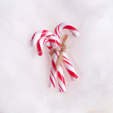 miniature candy cane doll props for Blythe
