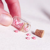 peppermint candy miniature jar