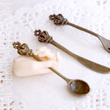 miniature cutlery in 1/4 scale