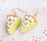 key lime pie earrings