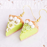 key lime pie earrings