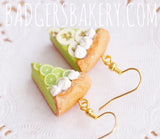 key lime pie earrings