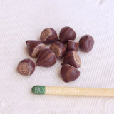 Miniature chestnuts 1/4 scale