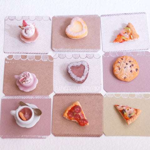miniature food fridge magnets