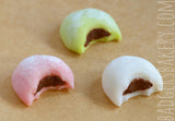 1/3 scale mochi cakes with bite