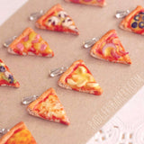 miniature pizza pendants