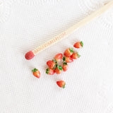 miniature dollhouse strawberries